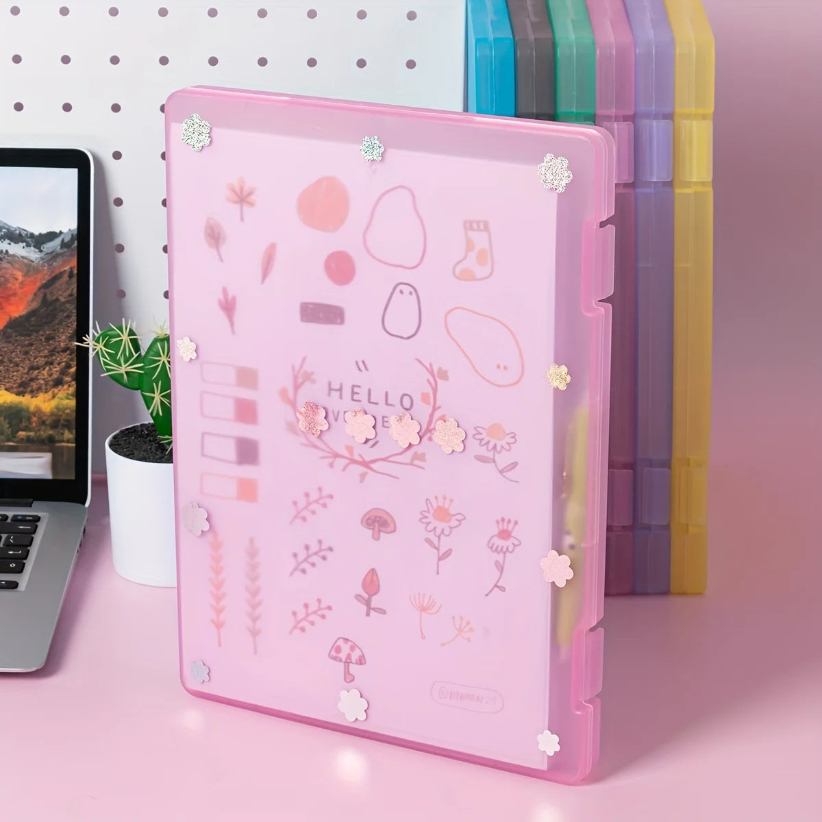 Invoice Storage Box, Office Supplies, Document Folder, Check Receipt, Household Manual, A4 File Organizer.