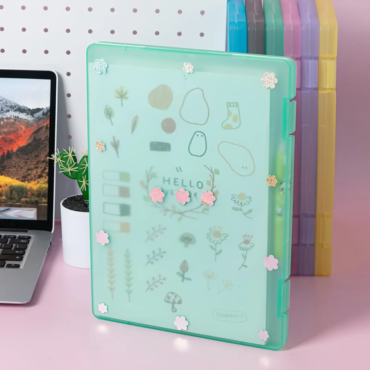 Invoice Storage Box, Office Supplies, Document Folder, Check Receipt, Household Manual, A4 File Organizer.