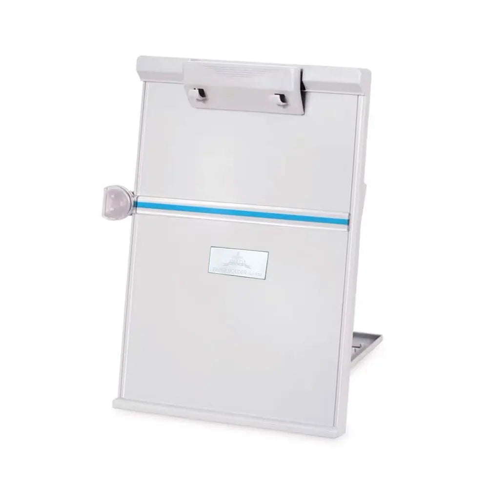 1PC gray A4 plastic document holder, desktop document holder, vertical folder, office supplies.