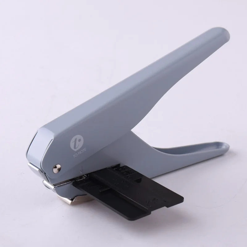 Creative mushroom hole puncher disc ring binding knife T-type puncher handmade DIY tool office stationery